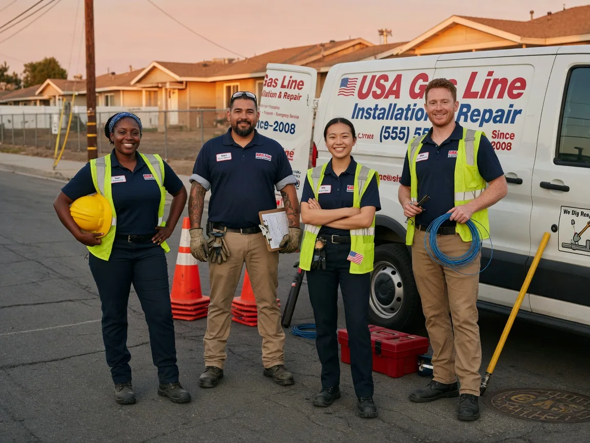 Gas Line Installation company in Inwood, IA